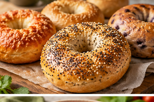 Illustrative cafe food photography for Panera Bread Bagels Menu 2026: Flavors & Calories